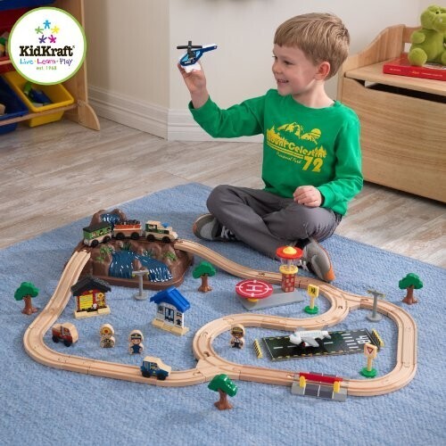 Circuit de billes en bois à construire : idée cadeau enfant 4 ans