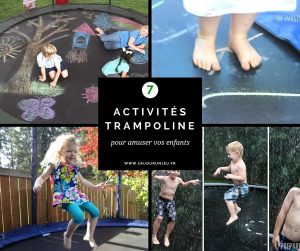 Trampoline : 7 activités pour amuser vos enfants