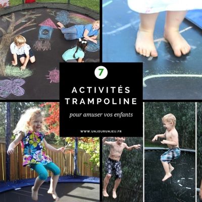Trampoline : 7 activités pour amuser vos enfants