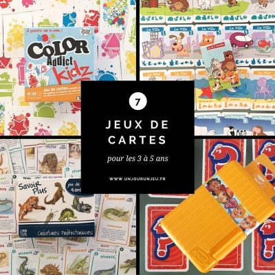 7 jeux de cartes indispensables pour les 3 à 5 ans
