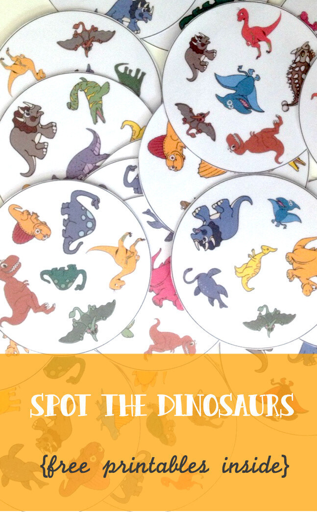 Spot the dinosaurs pinterest