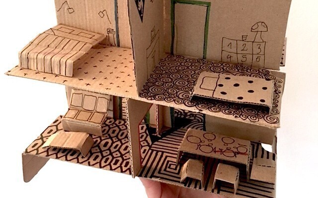 DIY maison en carton