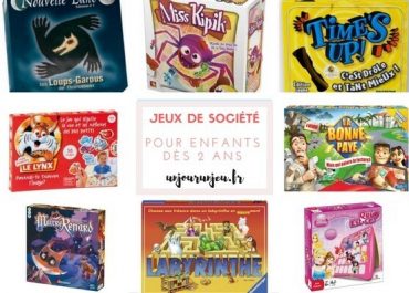 Jeux de société enfants dès 2 ans pour jouer en famille