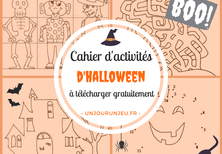 Livre activités pour Halloween