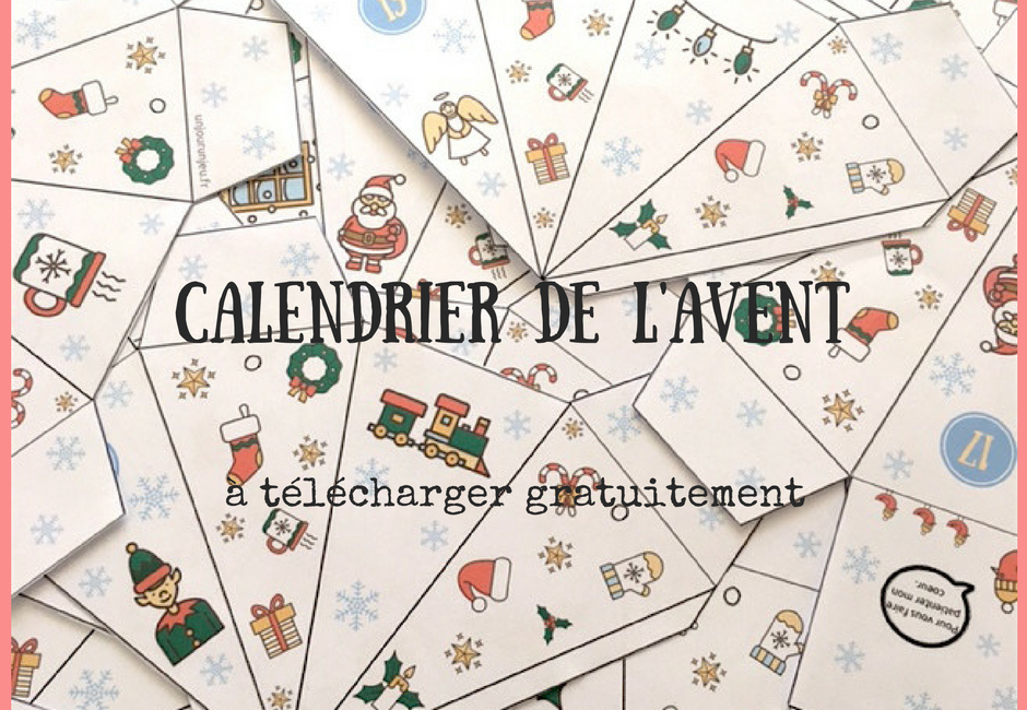 Mon calendrier de l'avent