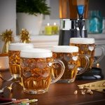 Lot de 4 chopes de bière