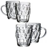 Lot de 4 chopes de bière