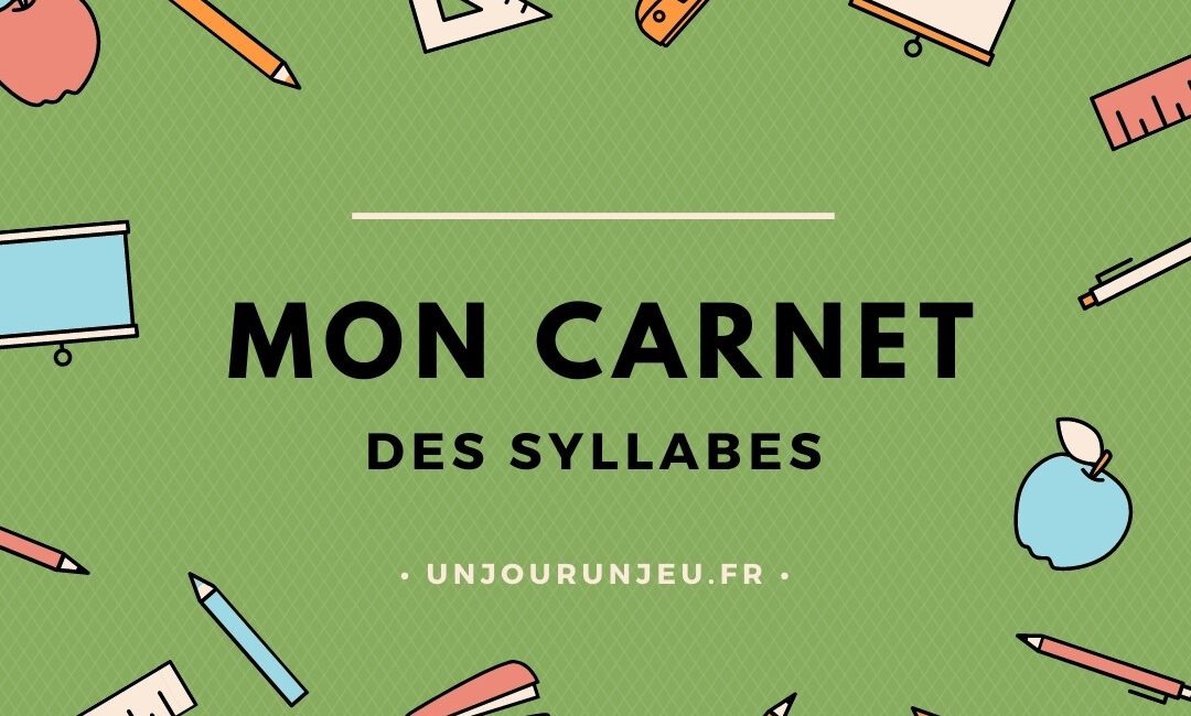 carnet des syllabes