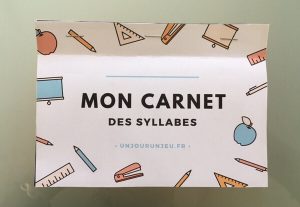 S’amuser avec les syllabes {petits livrets à imprimer}