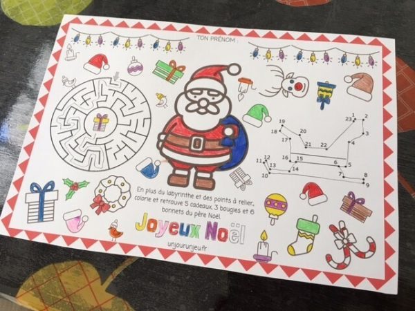 Jeux De Noël En Famille à Imprimer