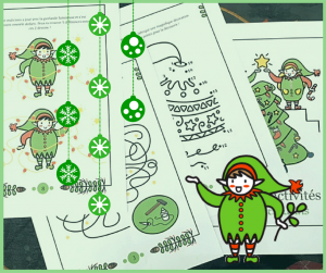Mon cahier de Noël des petits lutins à imprimer