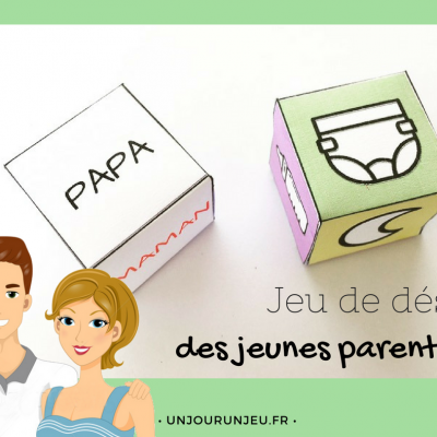 Jeu de dés des jeunes parents