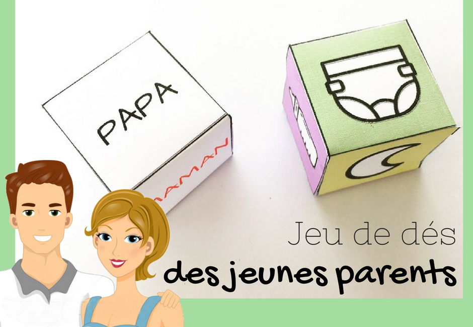 Jeu de dés des nouveaux parents