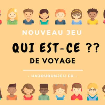 Jeu de cartes Qui est-ce ? format voyage à imprimer gratuitement !