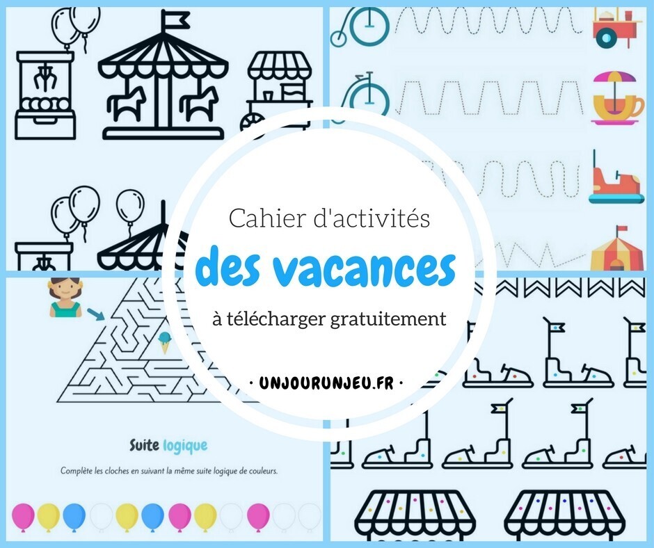 Cahier d'activités 8 à 12 ans: Livre jeux enfant 118 pages de jeux