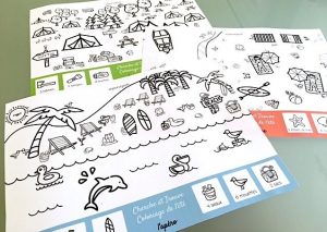 Coloriages Cherche&Trouve de l’été à imprimer