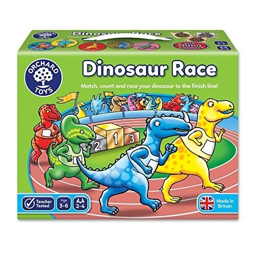 Orchard Toys – Orch086 – Jeu De Société Éducatif – Course De Dinosaures