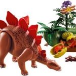 Playmobil – 5232 – Jeu de Construction – Stégosaure et ses Bébés avec Fôret