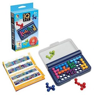 Smart Games – IQ Fit, Puzzle Game with 120 Challenges, 6+ Years