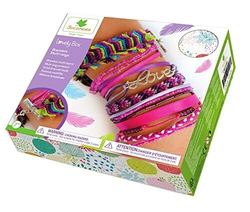 Kit Créatif Enfant Sycomore – Bijoux Sucreries En Pâte Durcissante – Lovely Box Collector, Dès 7 Ans – DIY Gourmand