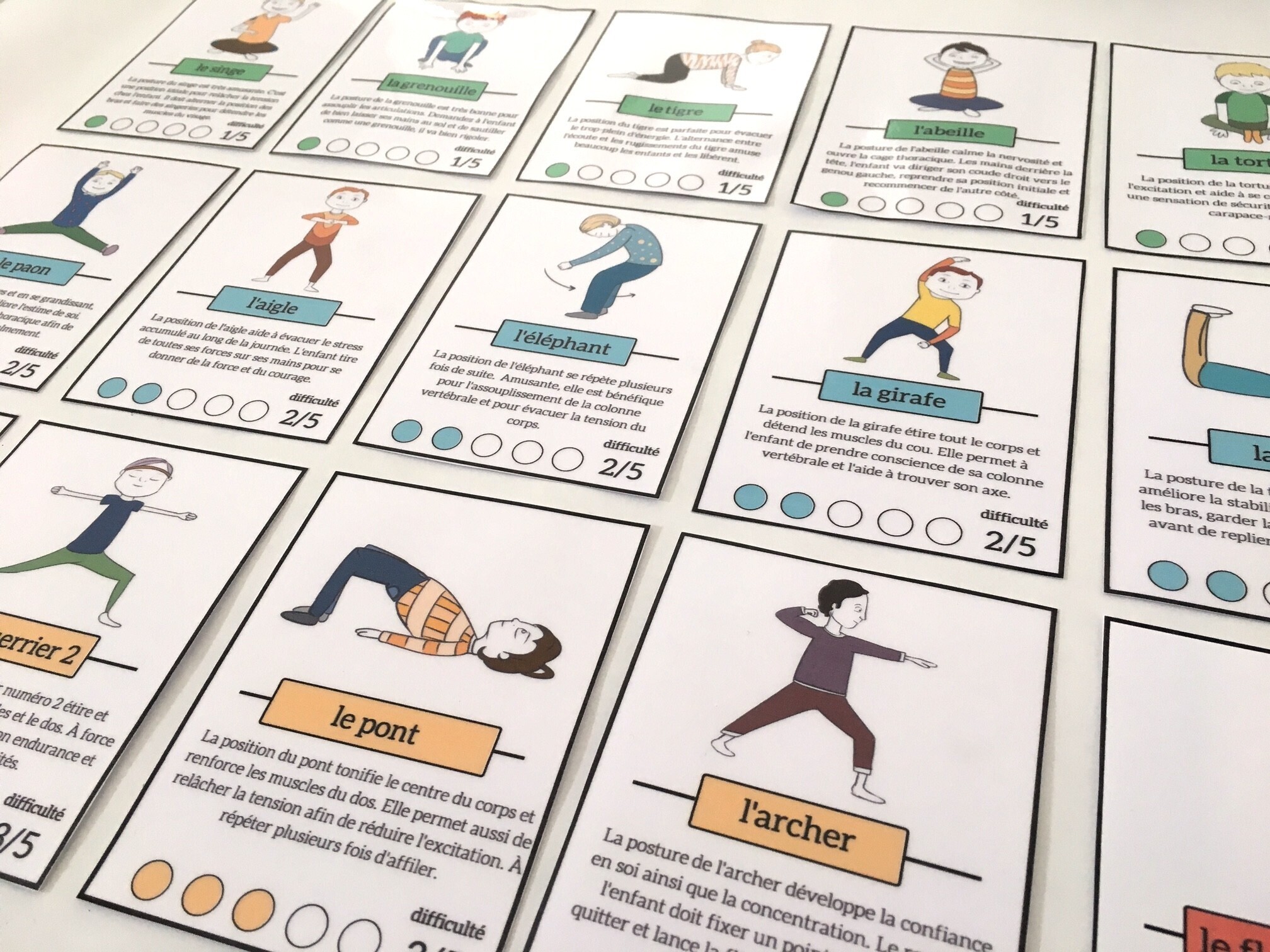cartes yoga enfants https://www.unjourunjeu.fr/activite-sortie/cartes-yoga-enfants/