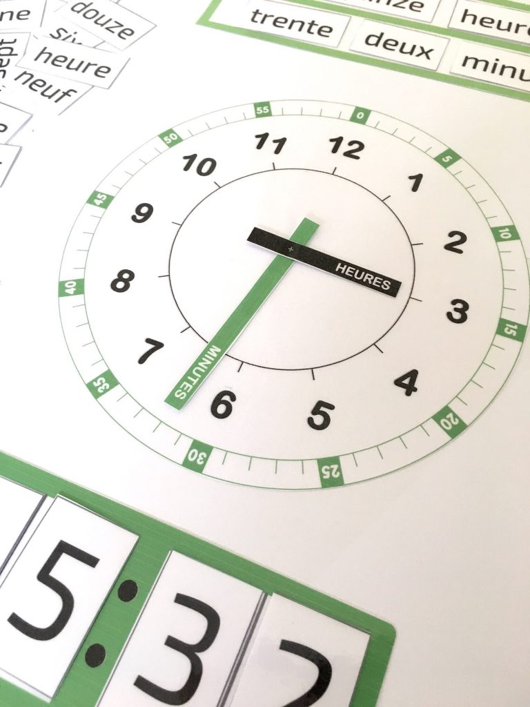 apprendre à lire l'heure