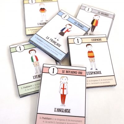Le jeu de 7 familles des pays d&rsquo;Europe