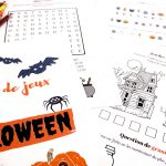 Cahier de jeux à imprimer pour Halloween