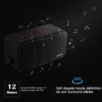 Enceinte Bluetooth Haut Parleur Bluetooth Waterproof Sans Fil Portable – Deepow 10W Enceinte Bluetooth Speaker Puissante…