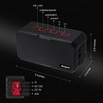 Enceinte Bluetooth Haut Parleur Bluetooth Waterproof Sans Fil Portable – Deepow 10W Enceinte Bluetooth Speaker Puissante…