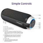 Tronsmart Haut-Parleur Bluetooth Enceinte Portable, T6 Bluetooth Speaker 25W,Surround 360 Stéréo,15 Heures d’Autonomie…