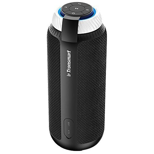 Tronsmart Haut-Parleur Bluetooth Enceinte Portable, T6 Bluetooth Speaker 25W,Surround 360 Stéréo,15 Heures d’Autonomie…
