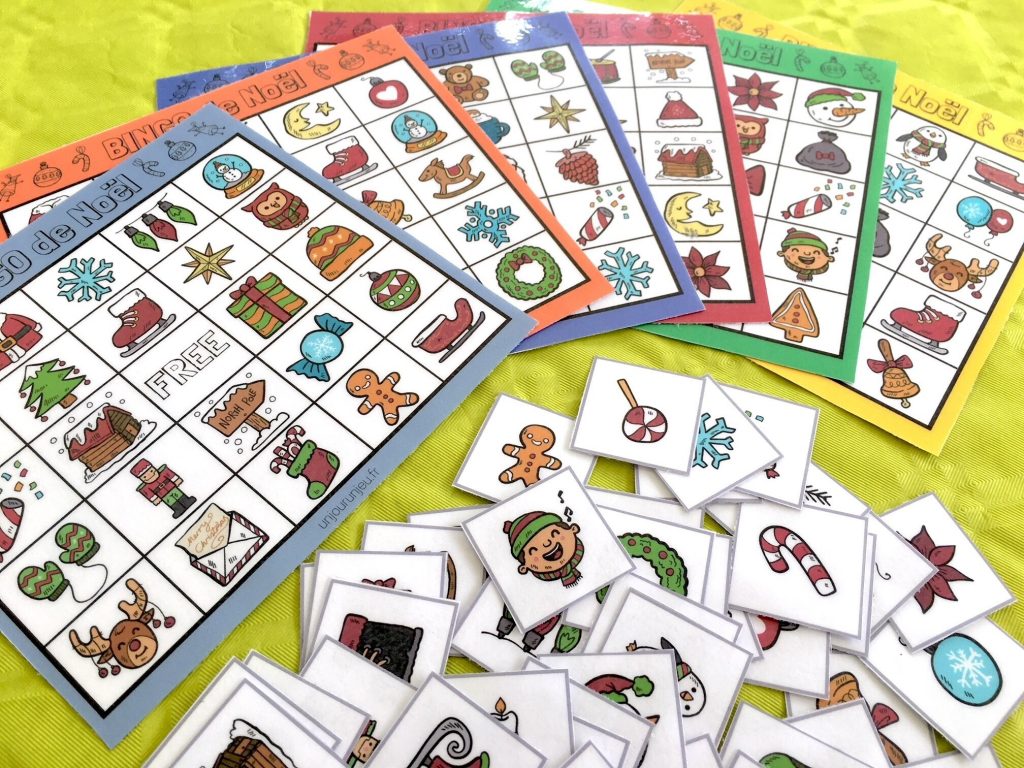 Bingo de noel à imprimer
