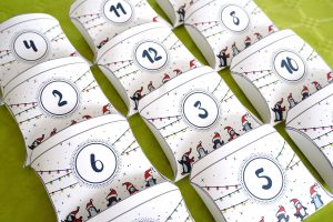 Petites boites pour réaliser mon calendrier de l’avent