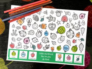 Activité de Noël : Cherche et Trouve, mieux que dans la vraie vie….