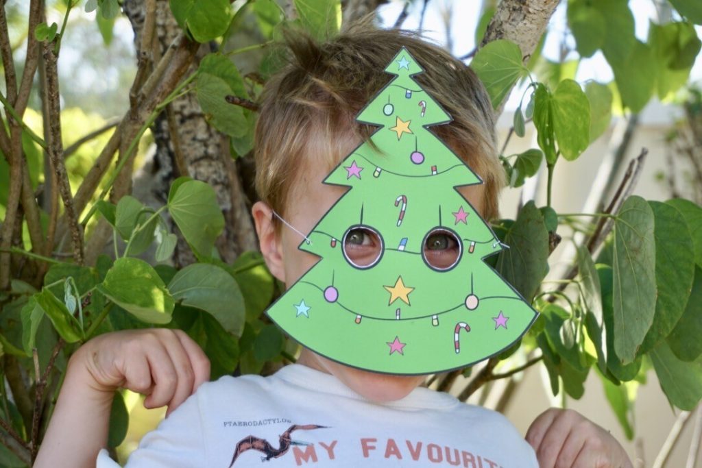 10 masques de Noël à imprimer gratuitement pour vos enfants