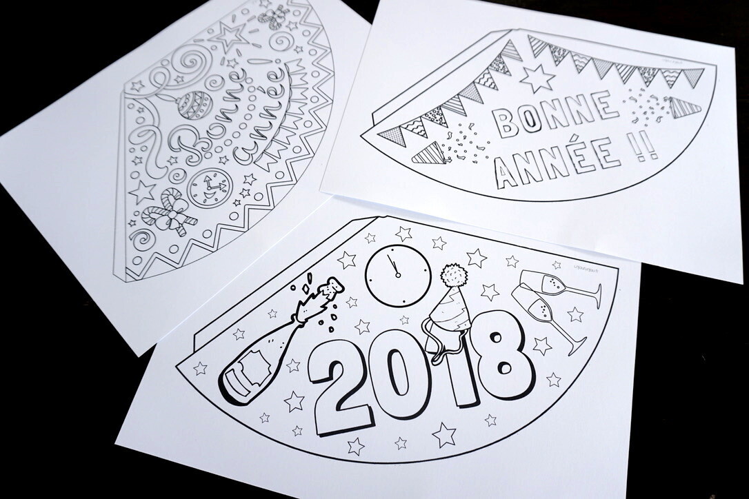 Coloriage Bonne Annee A Imprimer