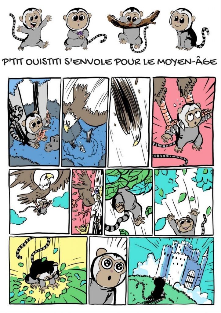 P&rsquo;tit ouistiti, la BD en couleurs