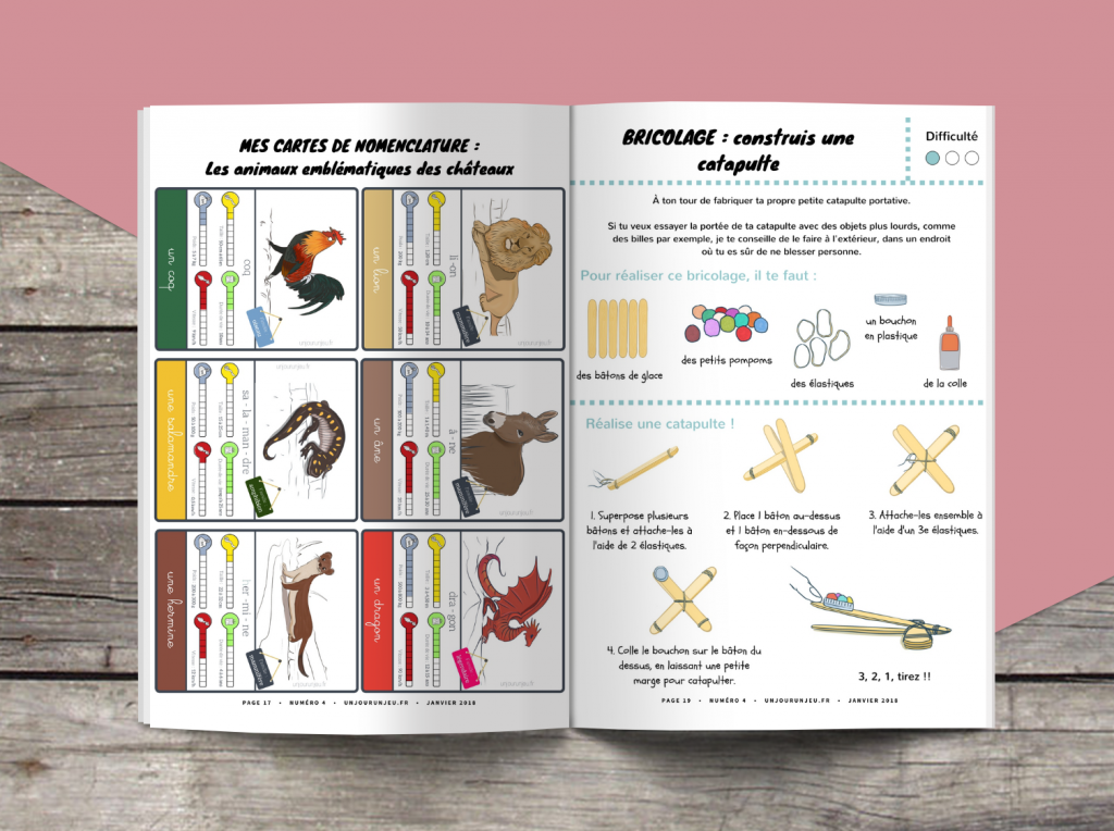 Les p&rsquo;tits Ouistitis et les châteaux