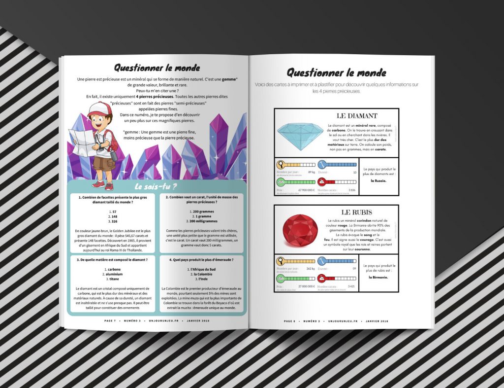 Les p&rsquo;tits Ouistitis et les pierres précieuses