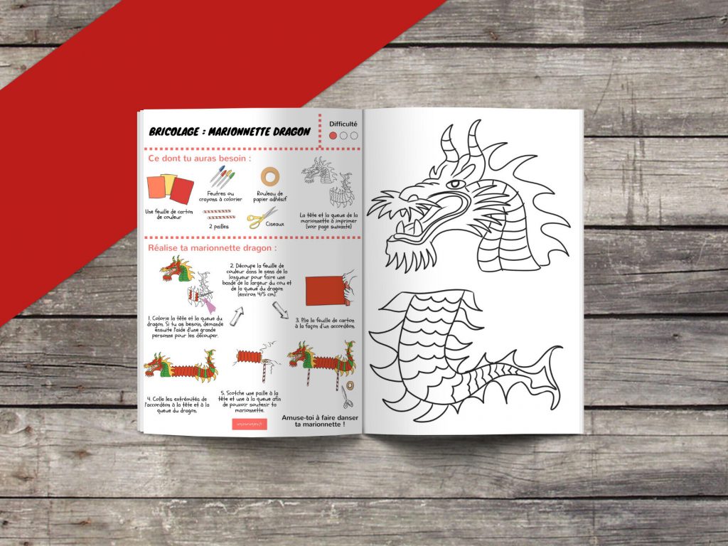 bricolage jour de l'an chinois