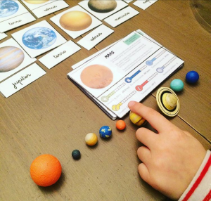 Les p'tits ouistitis les planètes