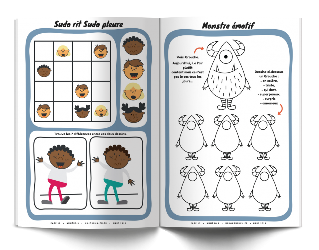 jeux sur les émotions