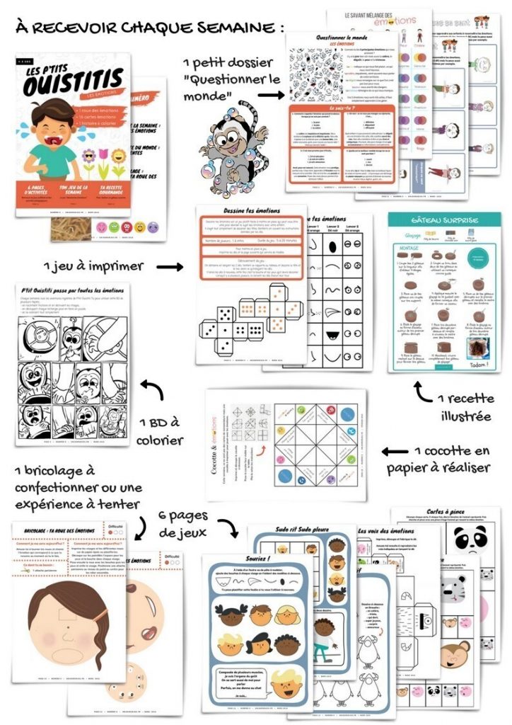 Les P'tits Ouistitis et les émotions