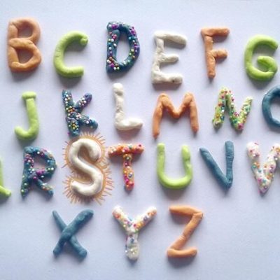 alphabet pate a sel
