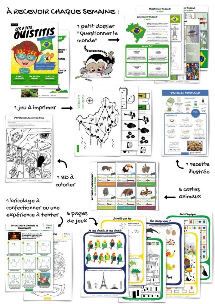 Les P'tits Ouistitis et le Brésil