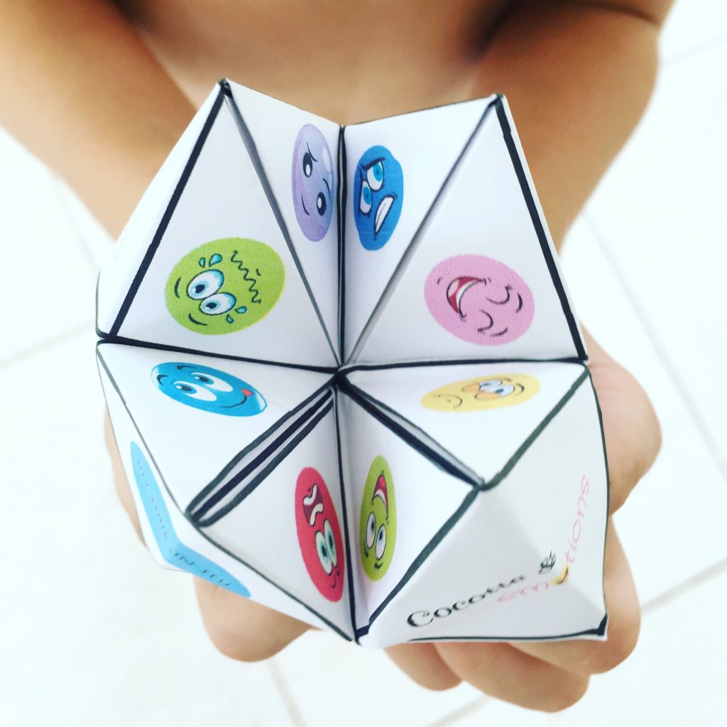 Cocotte en papier et émotions