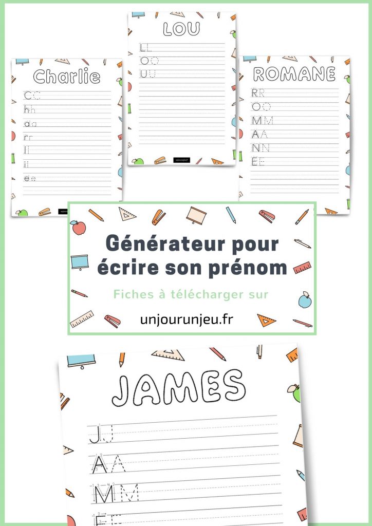 Lettres et sens d'écriture - écriture cursive - alphabet | Maicresse Camille