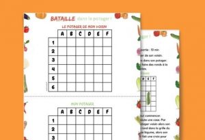 Mon jeu de bataille dans le potager