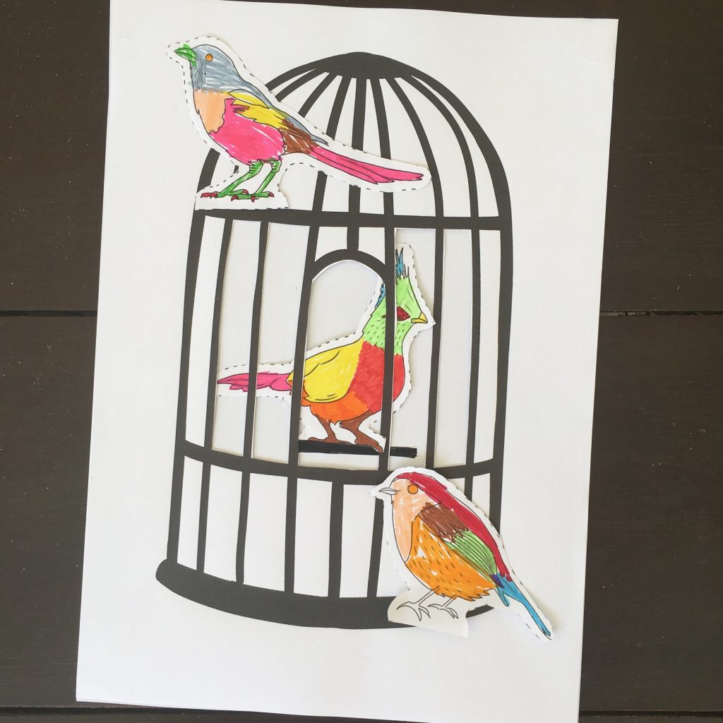 Les P&rsquo;tits Ouistitis et les oiseaux